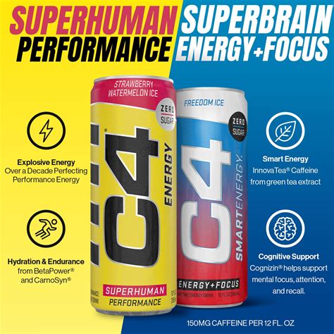 C4 Energy Drink Calories at Cathy Remington blog