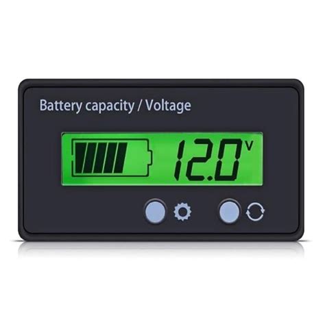 12-84V Battery Power Display Meter Lithium Battery – REES52