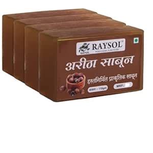 Buy RAYSOL Premium 100% Natural Aritha Soap 100 g | Traditional Reetha ...