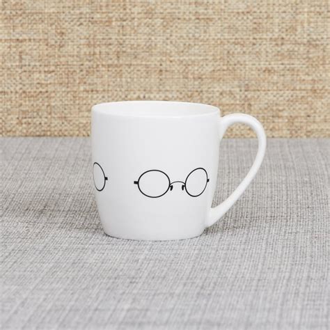 Buy Raisa Retro Glasses Bone China Mug from Home Centre at just INR 99.0