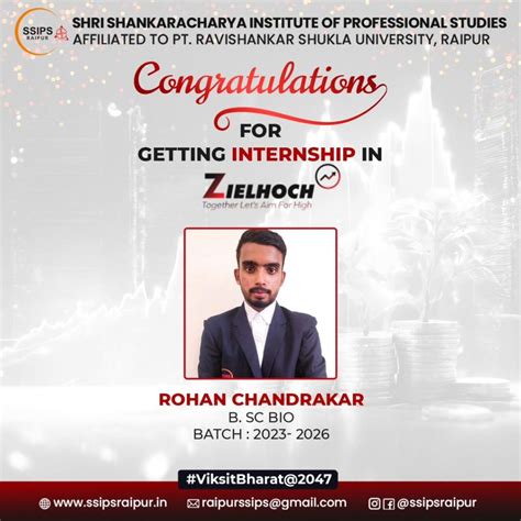 Internships - Shri Shankaracharya Institute of Professional Studies, Raipur