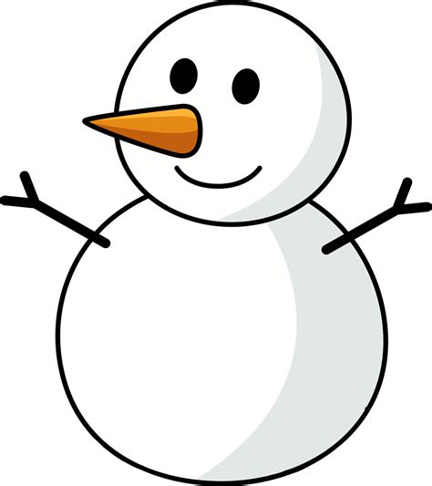 Snowman Christmas Cartoon Colored Clipart 10789365 Vector Art at Vecteezy
