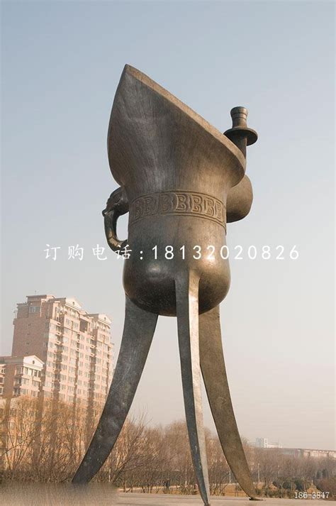 不锈钢酒樽雕塑 广场不锈钢雕塑 - 卓景雕塑公司