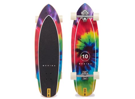 YOW SURFSKATE Tie Dye 33" - GABRIEL MEDINA | havana affair