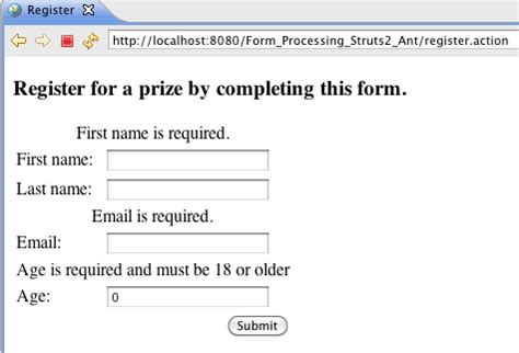 Form Validation