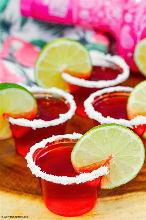 Watermelon Margarita Jello Shots - Everyday Shortcuts