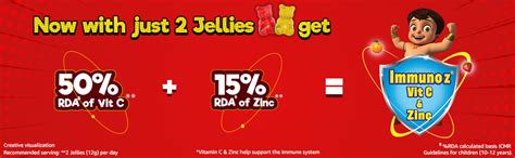 Jelimals Immunoz with Vitamin C & Zinc, 100.8g (Assorted Jelly Bears ...