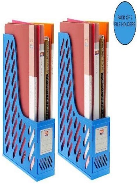 Flipkart.com | Kebica Acrylic File holder Heavy Plastic File Rack ...