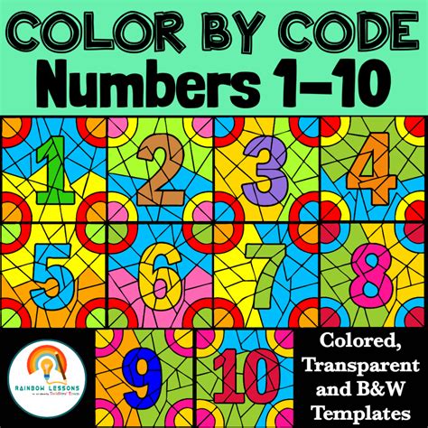 Image result for Number Color Code Chart