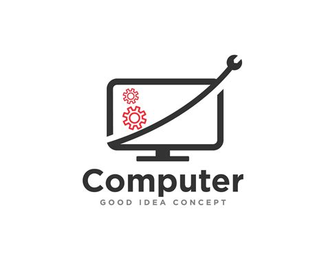 Computer Shop Logo Design 的图像结果