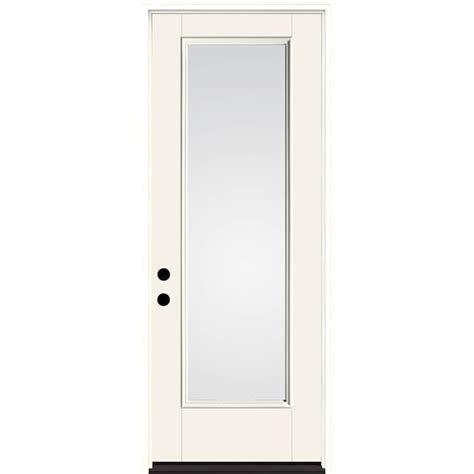 Therma-Tru 36-in x 80-in x 4-9/16-in Fiberglass Left-hand outswing ...