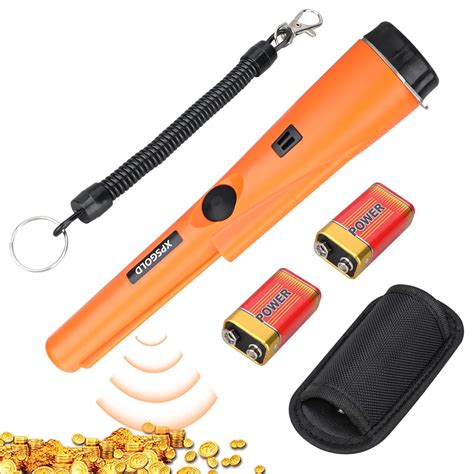 XPSGOLD Metal Detector Pinpointing,Waterproof Pinpointer 360 Degree ...
