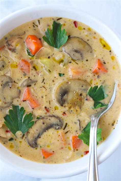 15 Easy Chicken Mushroom soup - How to Make Perfect Recipes