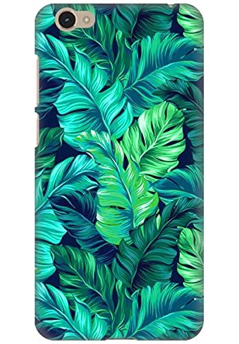Tropical Rain Forest Leaves Printed Back Cover Phone Case for Vivo Y55S ...