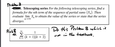 Image result for Partial Sum Telescoping Series Formula