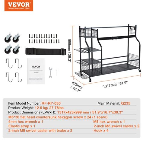 VEVOR Storage GEFSNJHSS4G3RW6OGV0 at Lowes.com