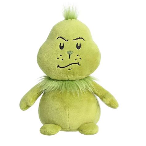 Aurora Medium Green Dr. Seuss 9.5" Pop Art Grinch Whimsical Stuffed Animal
