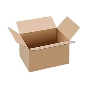 Ezellohub Packaging 3 Ply Brown Packing Corrugated Box (9x7.5x4.5 ...