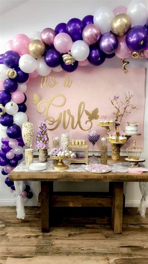 Baby Girl Shower Themes