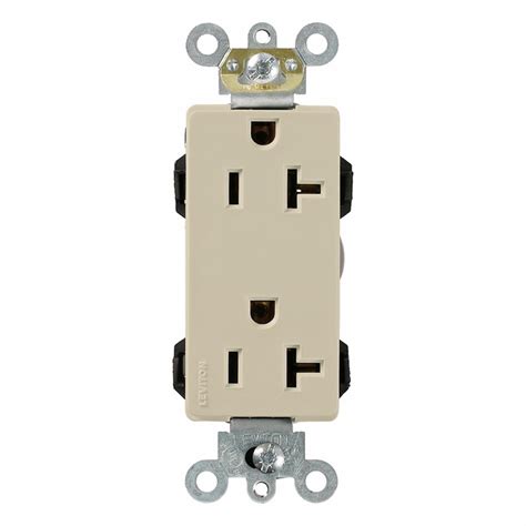 Lev-Lok DPl Dup 20A 125V Self-Gr Ivr - Grainger