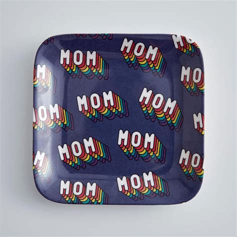 Buy Garnet Melamine Printed Appetiser Plate - 15cm from Home Centre at ...