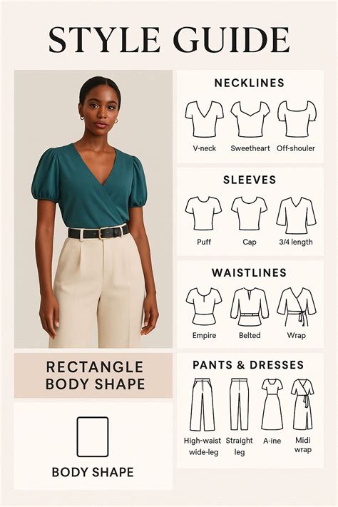 Rectangle body shape style guide in 2025 | Rectangle body shape ...
