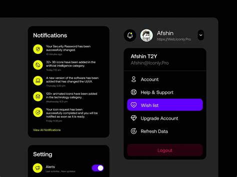 Image result for Notification Settings UI