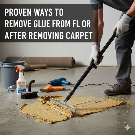 Proven Ways To Remove Glue From Floor After Removing Carpet – Home ...