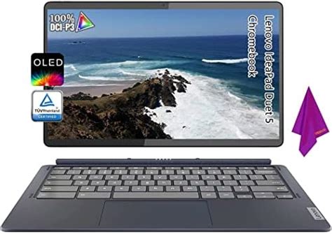 Lenovo IdeaPad Duet 5 OLED Chromebook, Touchscreen Laptop 2in1, 13.3 ...