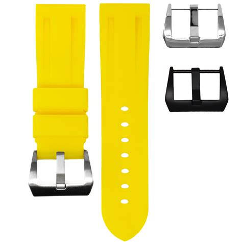 Tag Heuer Sunshine Yellow Rubber Strap – HorusIndia