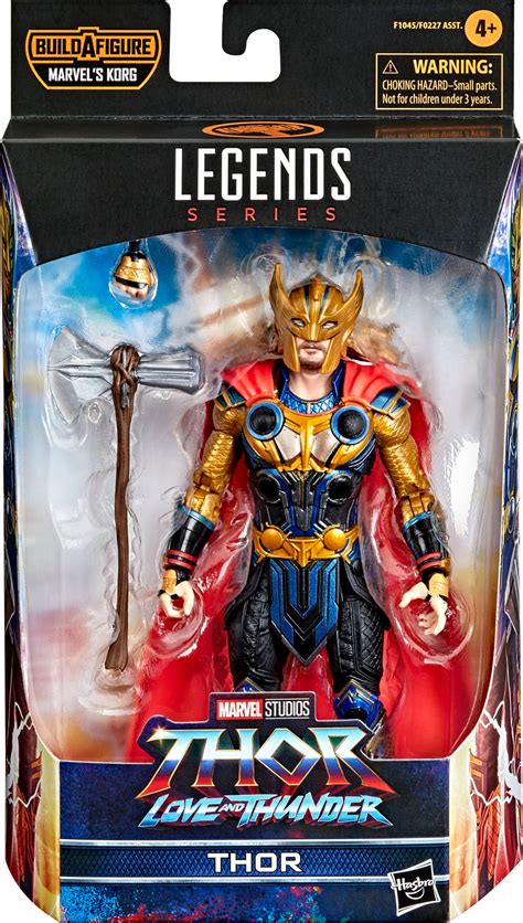 FIGURA DE ACCIÓN HASBRO THOR: LOVE AND THUNDER MARVEL LEGENDS THOR ...