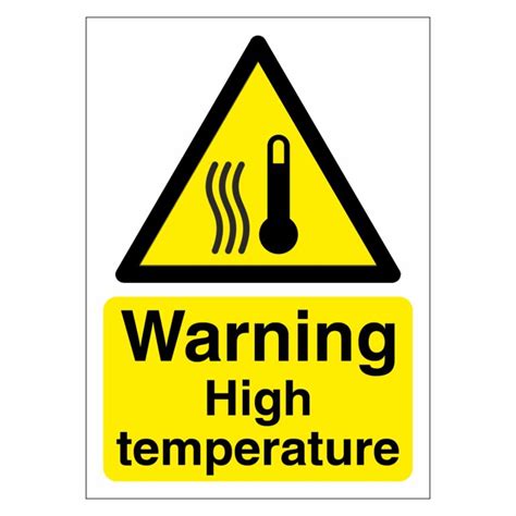 Image result for High Temperature Warning Sign