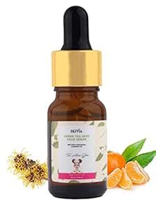 Skivia Green Tea Seed Mini Face Serum with Witch Hazel & Mandarin Oil ...