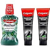 Buy Colgate Charcoal Clean 240g (120g x 2, Pack of 2) Black Gel ...