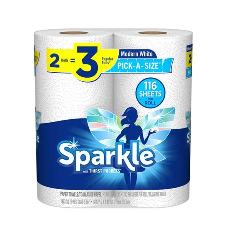 Sparkle Paper Towel, 2 Giant Pas Rolls, 1.095 lb : Amazon.in: Grocery ...