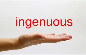 Image result for ingenuous
