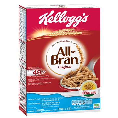 Kellogg's All-Bran High-Fibre Wheat Bran Cereal | Shopee Singapore