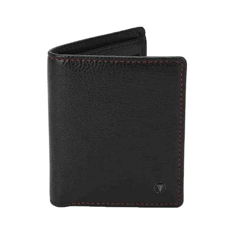 Buy Van Heusen Solid Leather Men Formal Two Fold Wallet (Brown, FRSZ ...