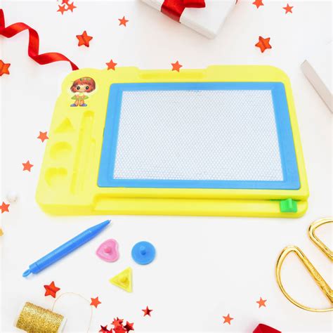 Children Magic Slate Pen Doodle Pad Erasable Drawing Easy Reading Writ ...
