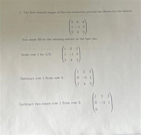 Image result for Row Reduction of Matrix
