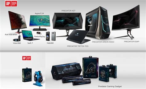 Acer India, Acer Wins Awards, IF Design Awards, Acer Predator, Acer ...