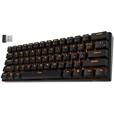Buy RK ROYAL KLUDGE RK61 Wireless 60% Triple Mode BT5.0/2.4G/USB-C ...