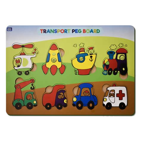 Transport Vehicles Puzzles 8 Pieces – YaY Play