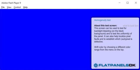 LCD Color Test 的图像结果