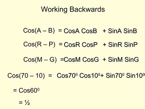 Compound Angle Formulae 的图像结果