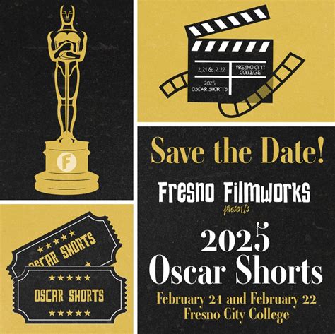 2025 Oscar Shorts , Fresno City College, 21 February to 22 February