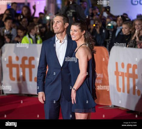 NASA Astronaut Tracy Caldwell Dyson and her husband George Dyson attend the world premiere for ...