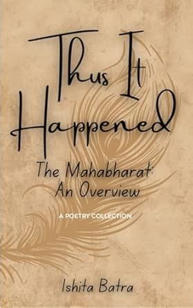 Amazon.in: Buy Thus It Happened - The Mahabharata- An Overview Book ...