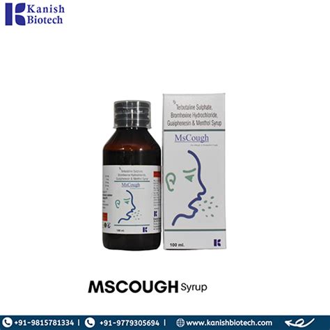 MS COUGH Syrup Kanish Biotech