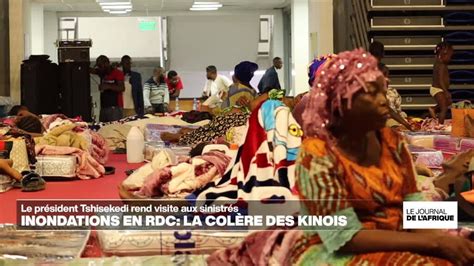 Inondations en RDC : le président Tshisekedi rend visite aux sinistrés ...
